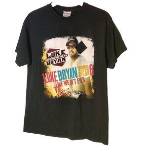 Luke Bryan Dierks Bentley T Shirt Men Medium Pittsburgh Concert Tour 2014 READ